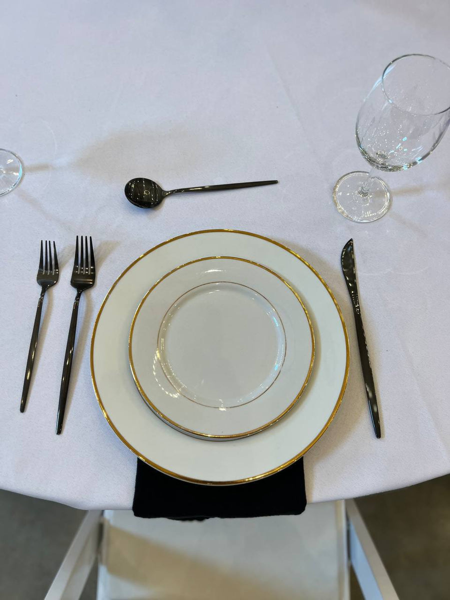 Matte Black Flatware Set
