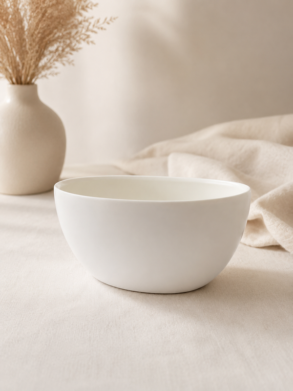 White Modern Vase