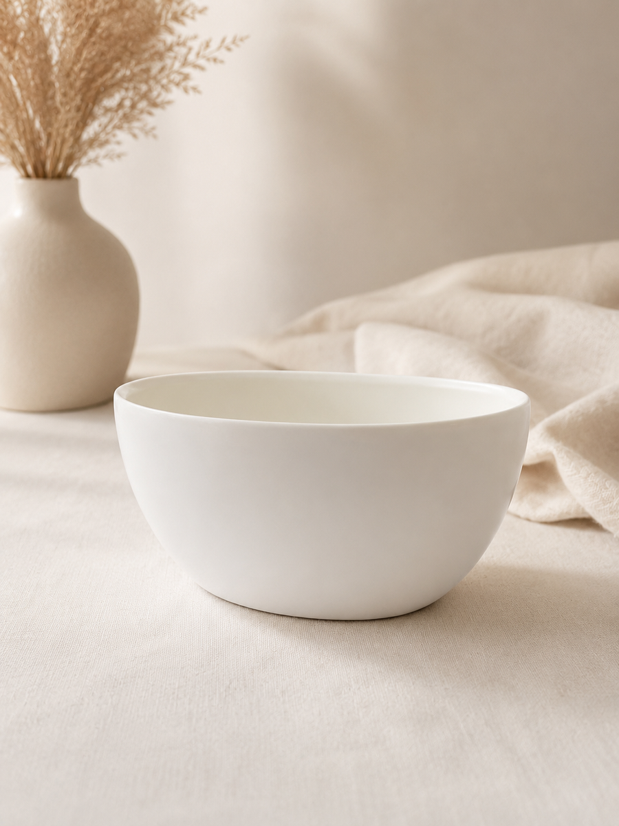 White Modern Vase