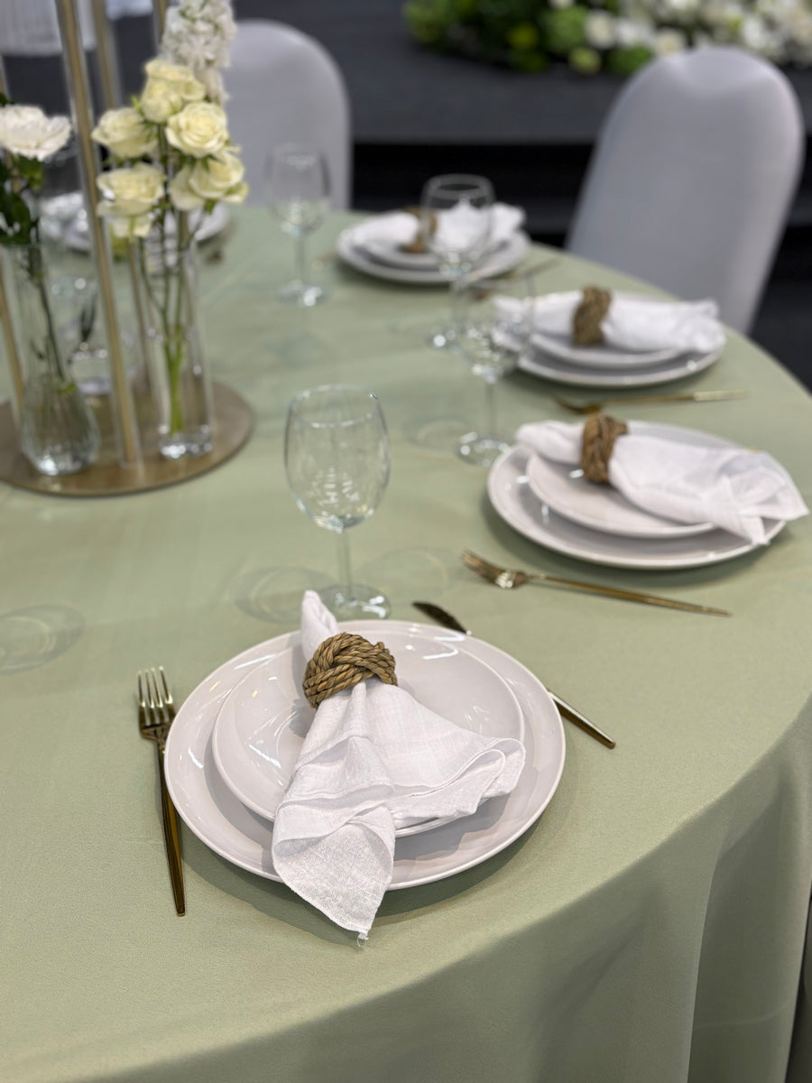 Sage Green Event Table Linen