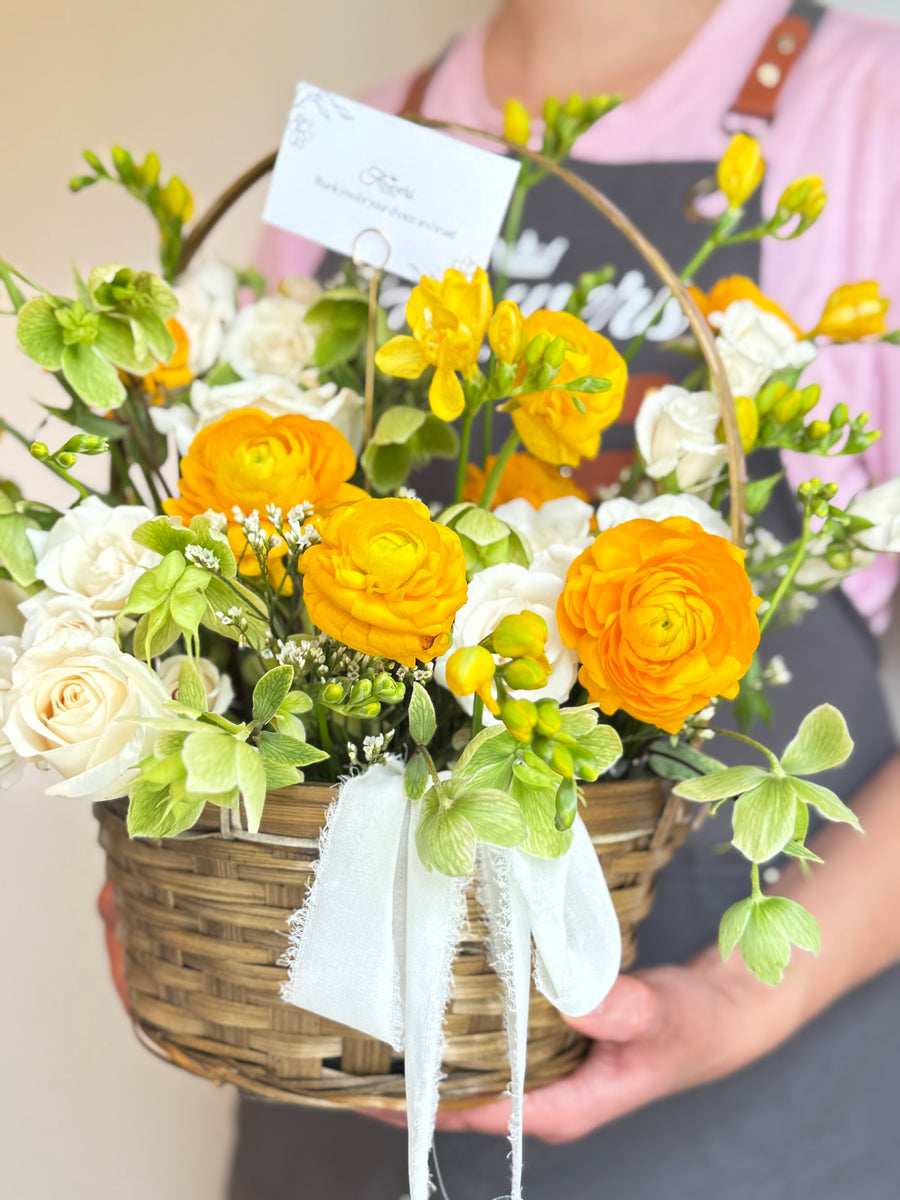 Golden Meadow Basket