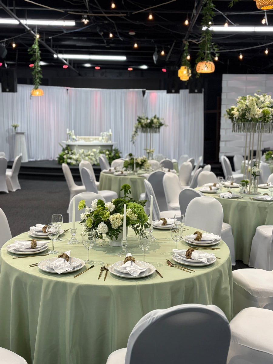 White Pipe & Drape Backdrop