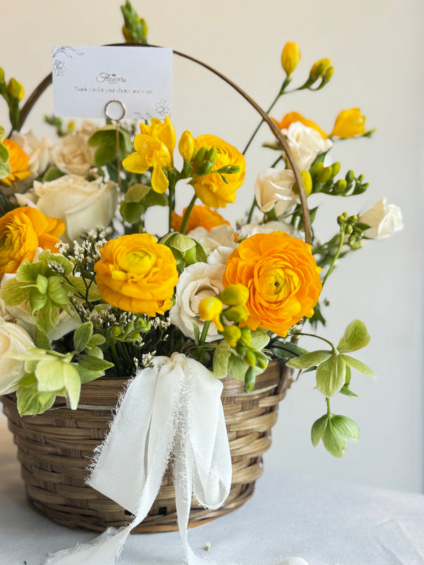Golden Meadow Basket