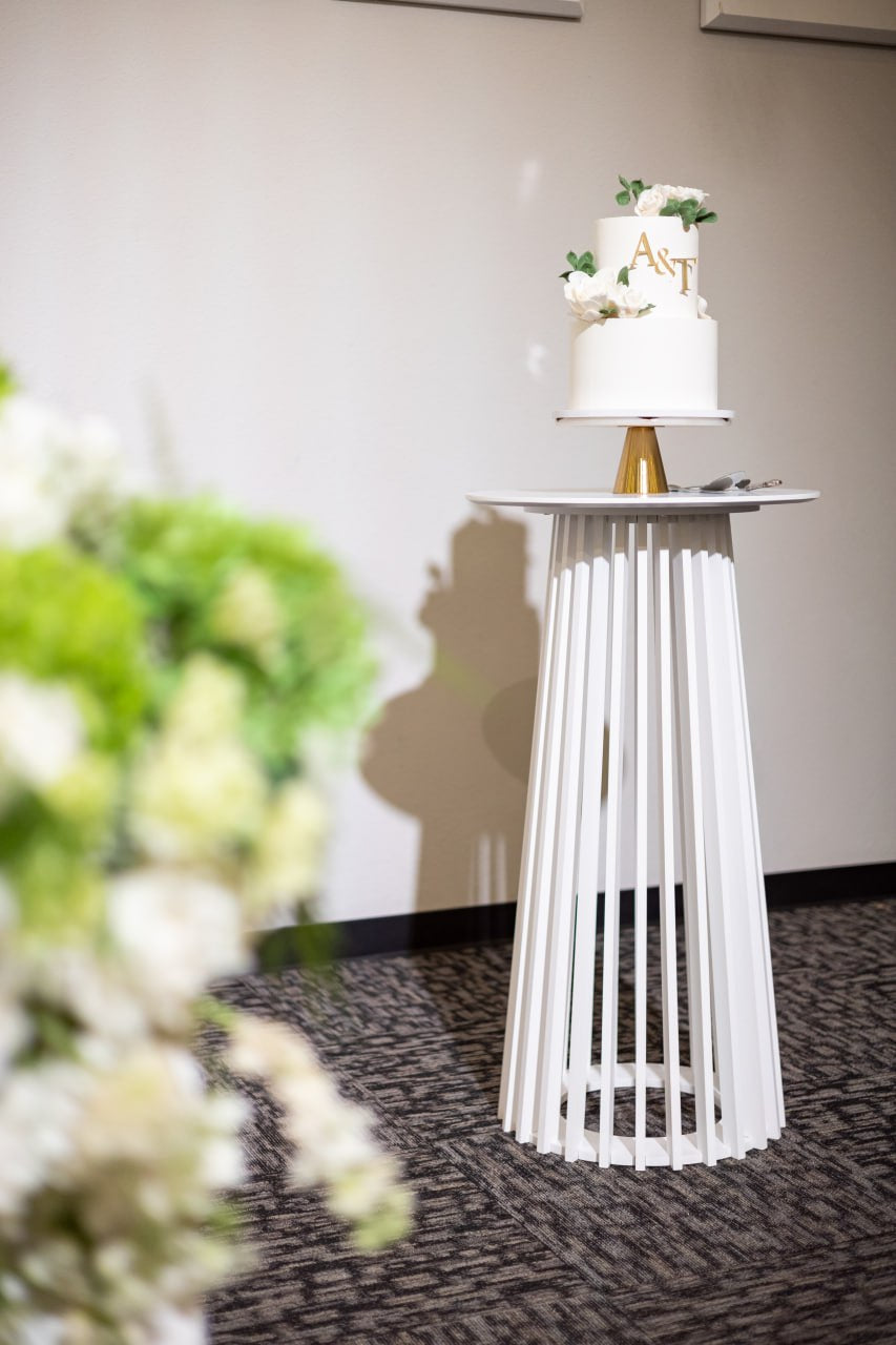 Modern Cake & Ceremony Table