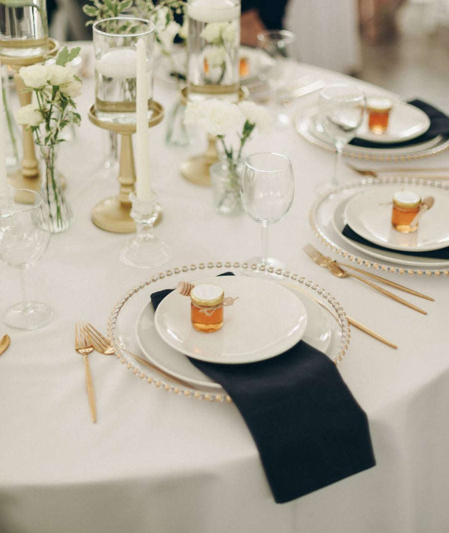Black Cloth Dinner Napkins