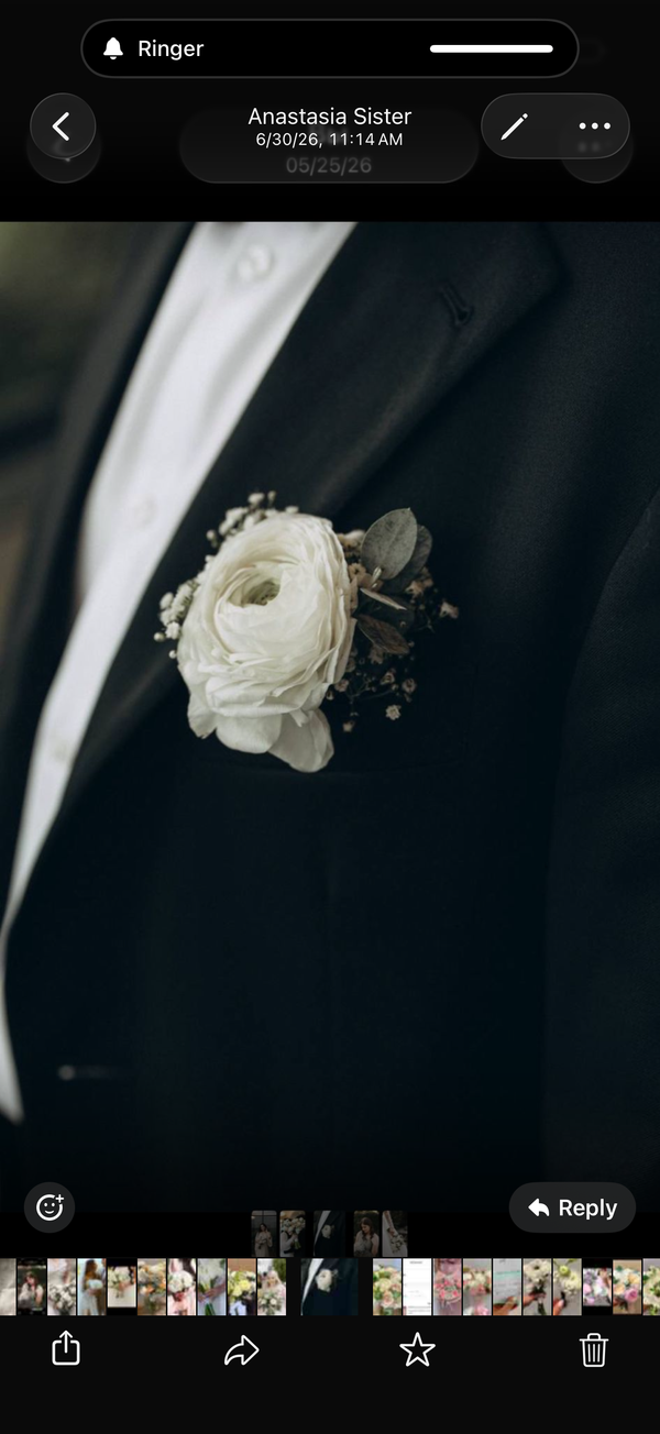 Groom’s Boutonniere #01