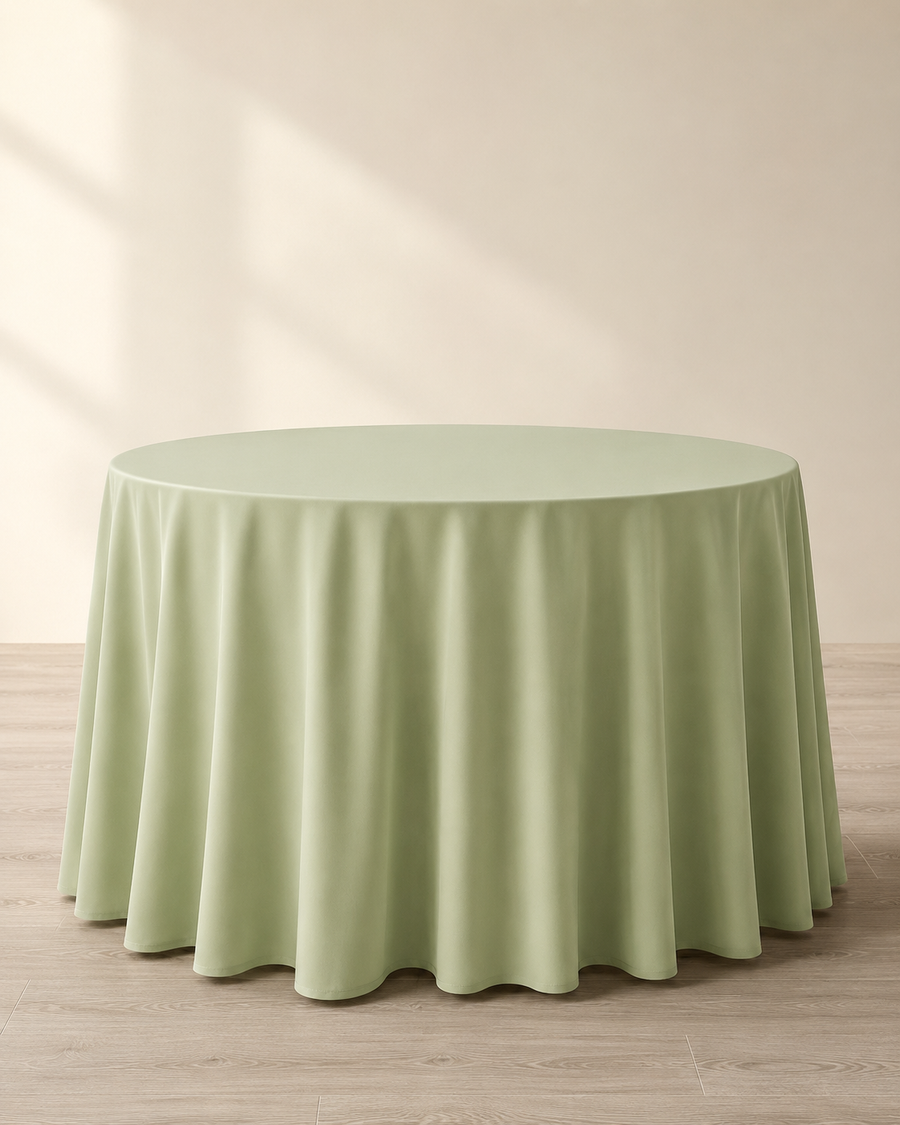 Sage Green Event Table Linen